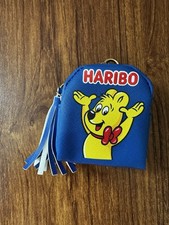 Haribo Tiny Blue Backpack With Tassle - Great Accessory Bag Charm Keychain