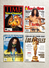 Howard Stern Lot 4 Magazines Movieline, Entertainment Weekly, Time, Los Angeles