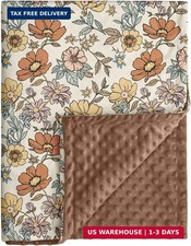 Fleece Baby Blankets for Girls  Boys, Infant Toddler Blanket