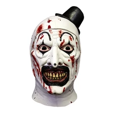 Bloody Art the Clown Full Over the Head Latex Mask Trick or Treat Studios