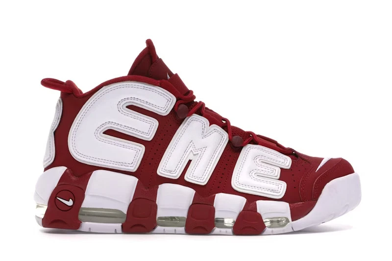 Nike Supreme x Air More Uptempo Red - огромный выбор по лучшим