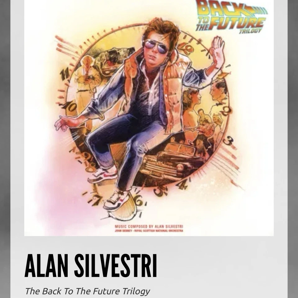 BACK TO THE FUTURE SOUNDTRACK RSD BLACK FRIDAY 2025 BROWN VINYL - Image 2 of 4