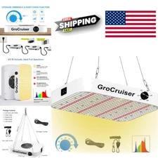 Indoor Grow Light Full Spectrum 600W LED with Adjustable Brightness and Cooling