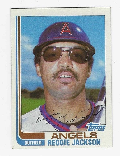 1982 Topps Traded Baseball Reggie Jackson Card #47T