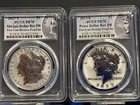 2023 S Morgan & Peace Dollar Reverse Proof Set PCGS PR70 Special Label