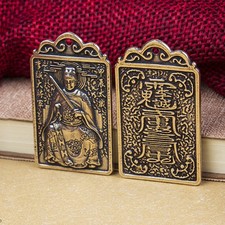 Copper Alloy Pendant Keychain Decorative Token Fengshui Hanging Ornament