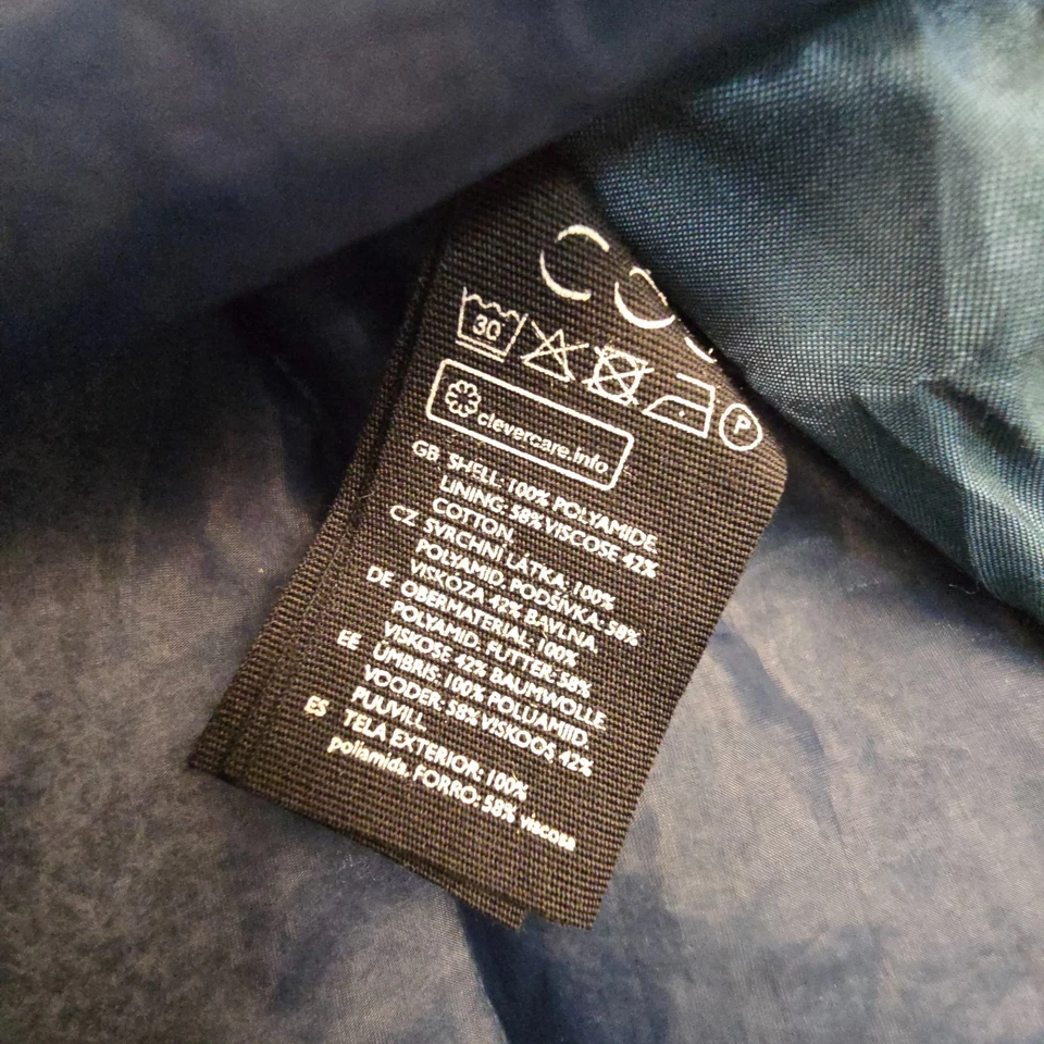 COS Skirt Womens 12 blue A-Line Maxi Column Skirt Pleated polyamide Size 12 - Image 4 of 4