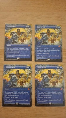 Magic MTG - Force of Will - Dominaria Remastered Extras - MINT/NMINT - EN - Photo 1/2