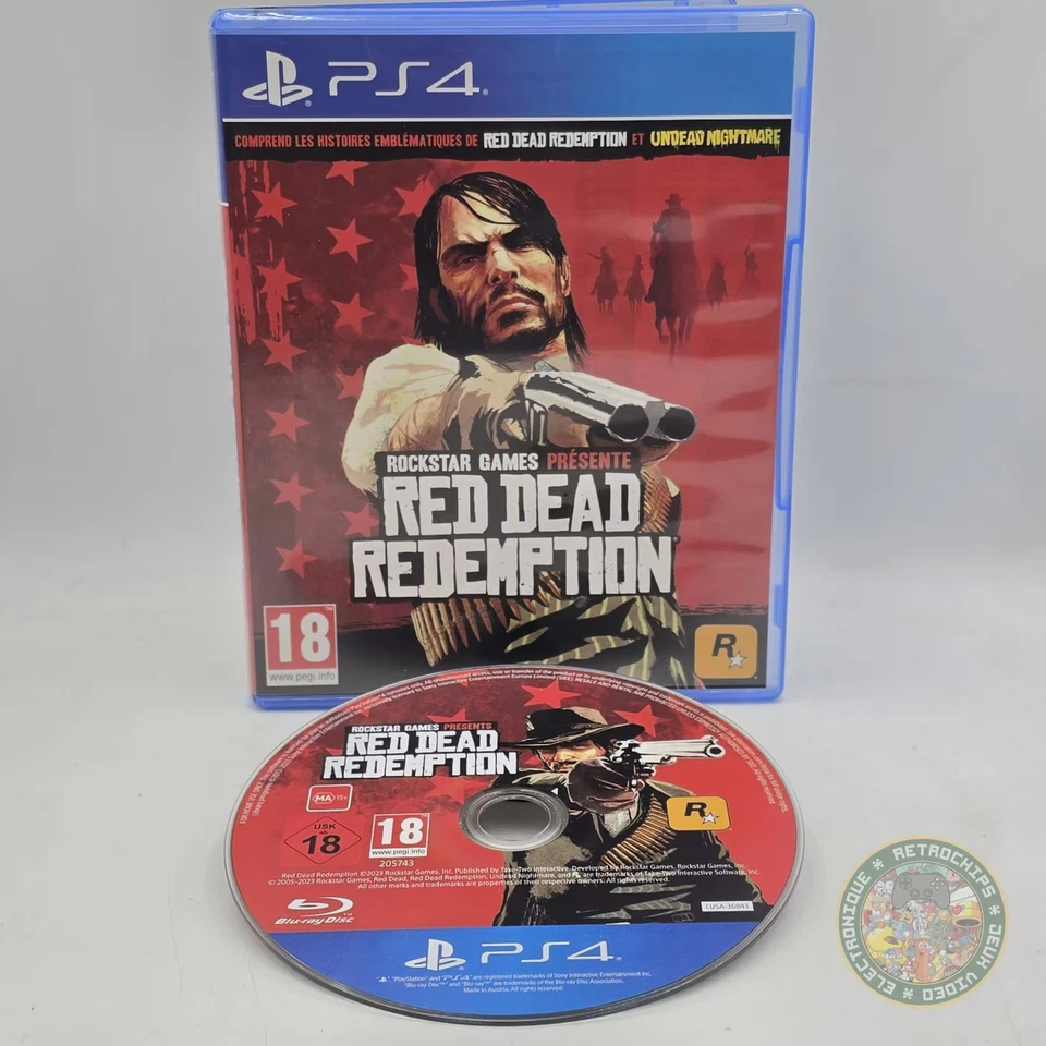 Red Dead Redemption Remastered PS4, photo 1 sur 4