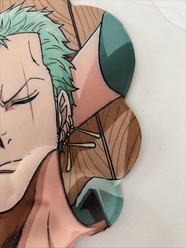 One Piece Kan 3D Roronoa Zoro Mouse Pad Computer Wrist Support Muscle Anime - Picture 3 of 6
