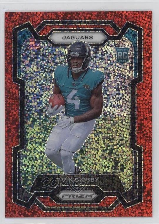 2023 Panini Prizm Rookies Red Sparkle Prizm Tank Bigsby #348 Rookie RC 17j1