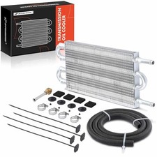 Transmission Oil Cooler, Universal Aluminium 4 Pass Tube and Fin, Towing Up
