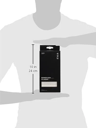 Cinta para barra de ciclismo Microtex de 2 mm blanca duradera de cuero como textura cinta deportiva Foto 4 de 4