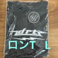 DRT x Electric Trophy Shot Dry Long T-shirt, Black, Size L japan jp Item