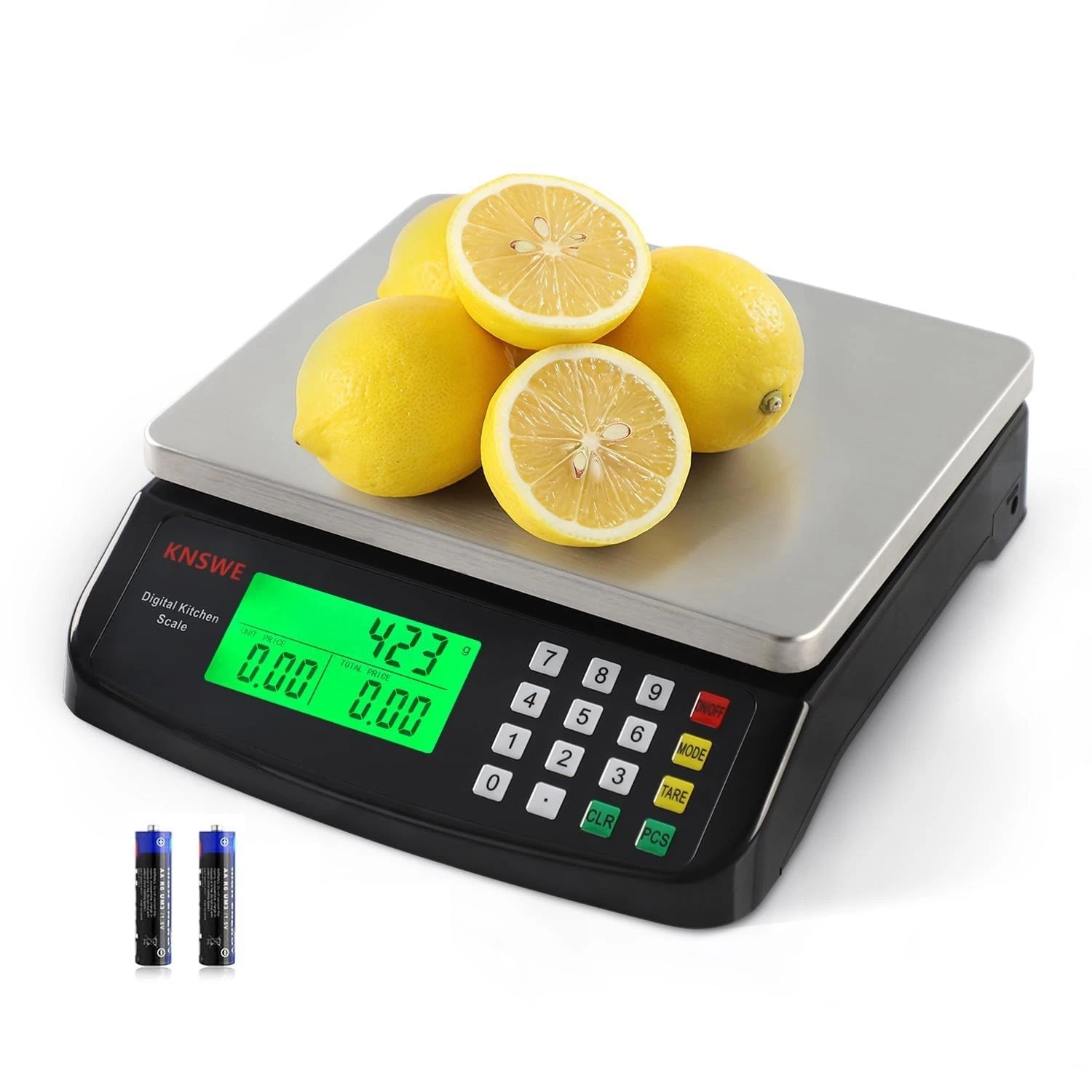 Digital Kitchen Scale 40KG/88LB Large Food Scales 304 Stainless Steel for Cookin
Opens in a new wind