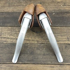 Vintage Dia-Compe Weinmann Road Brake Levers Hoods Japan Drop Bar Alloy Pair