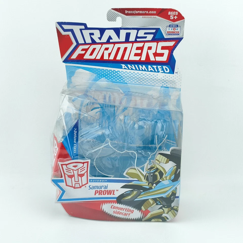 Transformers Samurai Prowl Complete Animated Deluxe Class With Bubble and Card - Image 3 of 4