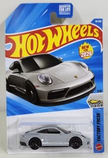 2026 Hot Wheels Porsche 911 Carrera T Factory Fresh Gray Car 1/64 Toy Vehicle 
