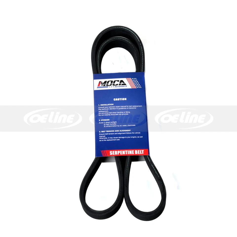 EPDM 7DPK1360 Serpentine Belt for Volkswagen Golf EuroVan Passat Jetta 1.9L 2.8L - Image 2 of 4