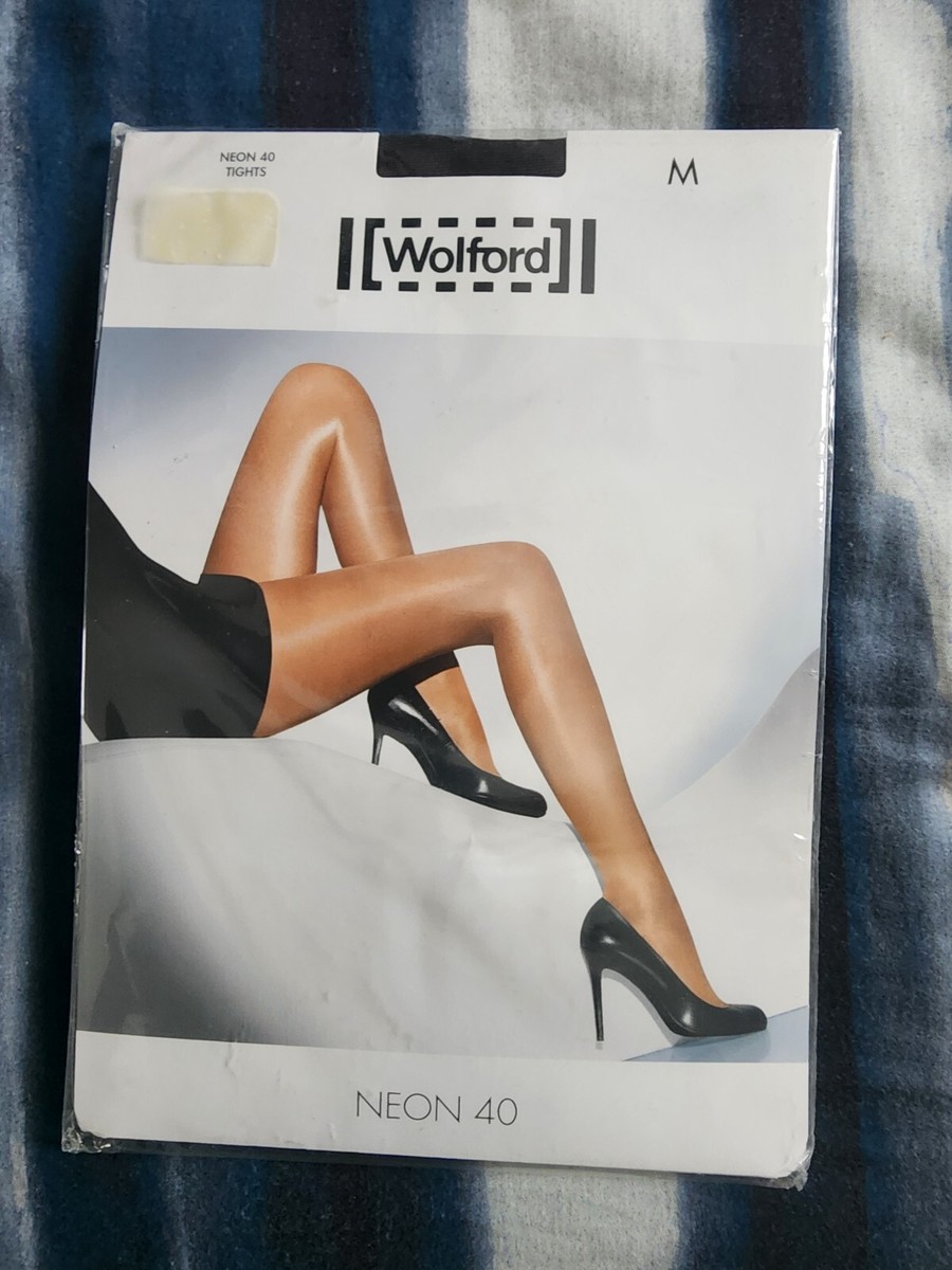 Wolford NEON 40 Tights NEARLY Black Medium M