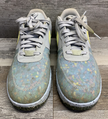 新品 IKE AIR FORCE 1 CRATER PURE PLATINUM VOLT ナイキ エア