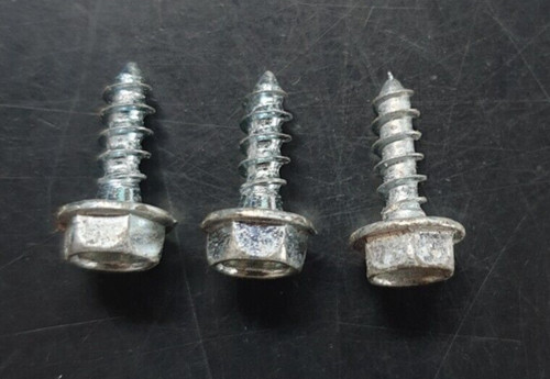 WASCHMASCHINE Waschtrockner Ablaufpumpe kleine Schrauben x 3 x 20 mm