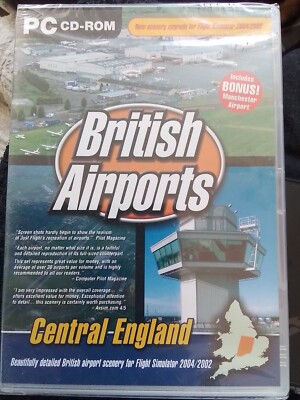 PC / CD Rom Spiel - British Airports - Central England