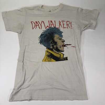 Machine Gun Kelly MGK Daywalker Double Sided size S Small White Shirt Band Merch