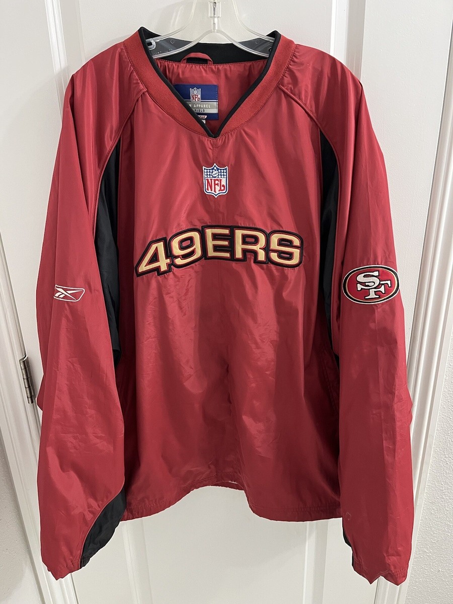 Reebok San Francisco 49ers ジャケット Vintage Reebok San Francisco 49ers NFL Hooded Jacket