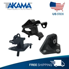 3 Pcs Left Transmission Mounts Mounting For 03-07 Honda Accord 2.4L