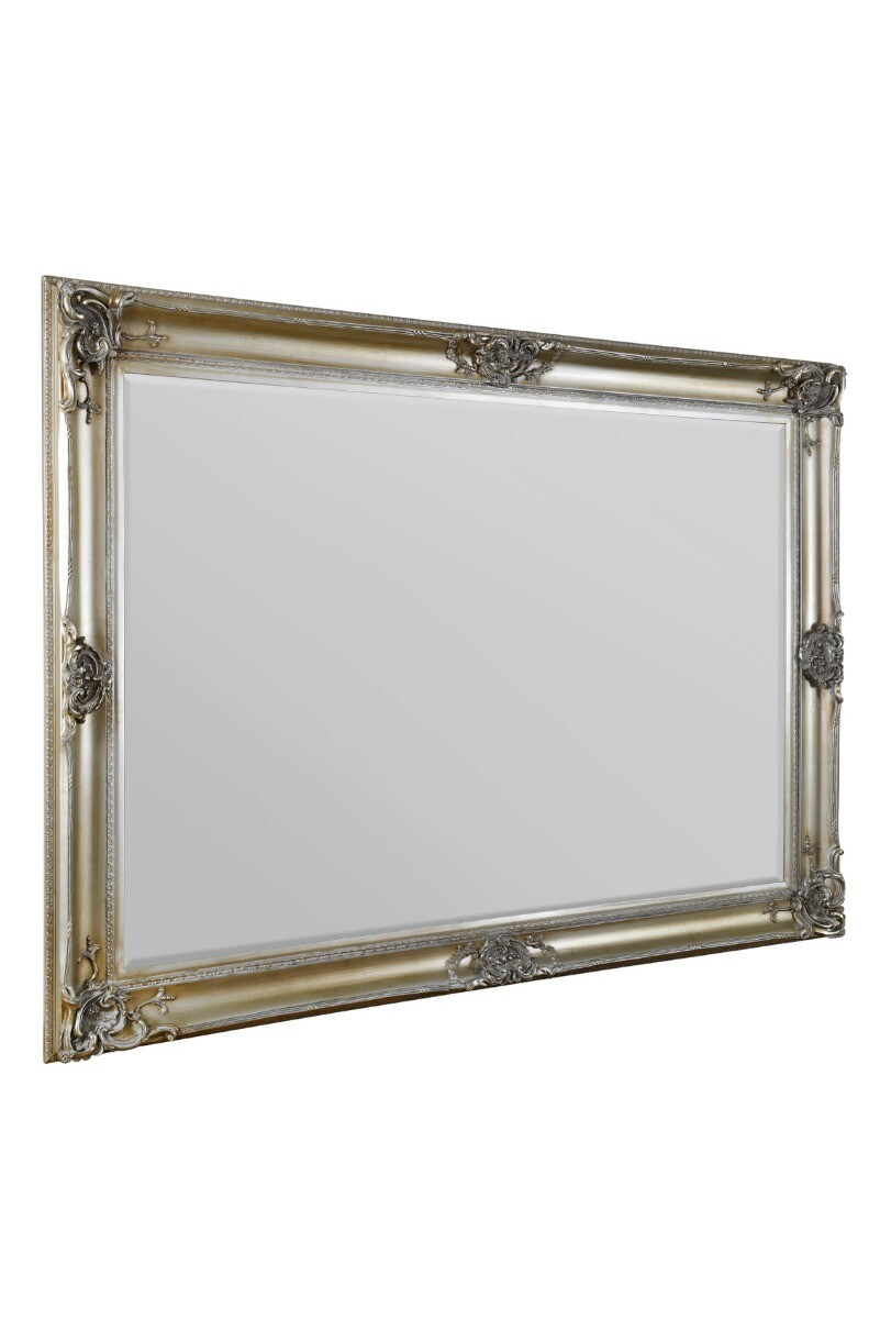 Extra Large Mirror Wall Silver Decorative Antique Full Length 7ftx5ft ...