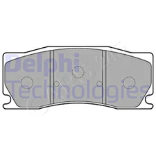 DELPHI Disc Brake Pad Set For JAGUAR Xk Convertible Coupe 06-14 C2P15991