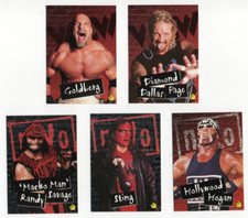 1998 Topps WCW/nWo Retail Stickers - Complete Set - 10 Cards
