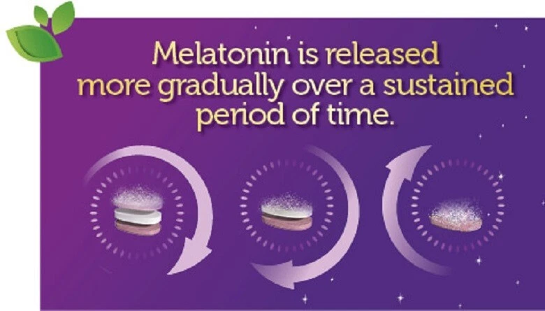 Nature's Bounty Sleep3 10mg Melatonin, 120 Triple Action Tablets ~ Exp 01/2027 - Image 4 of 4