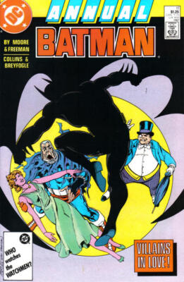 Batman (1940) ANNUAL #  11 (6.5-FN+) John Byrne cover, Alan Moore 1987