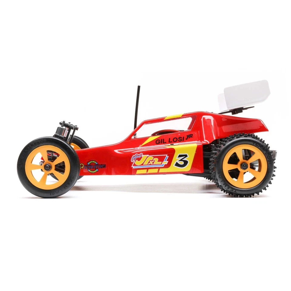 Losi 1:16 Mini JRX2 2WD Buggy Brushed RTR rot LOS01020T1 - Bild 4 von 4