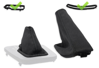 SWITCH BOOT HANDBRAKE BAG FOR BMW E46 automatic 3 Series ALCANTARA + FRAME