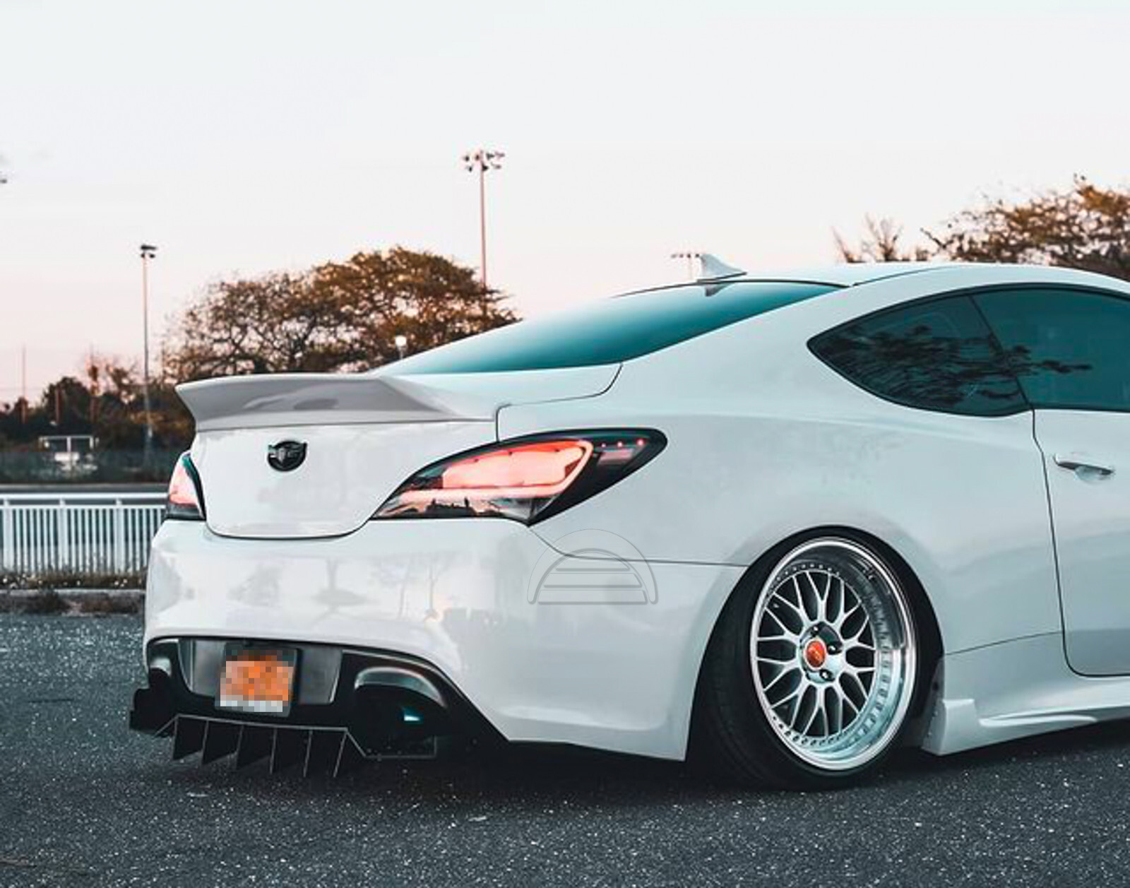 Rear Ducktail spoiler for Hyundai Genesis Coupe 2008 - 2016 Duckbill ...