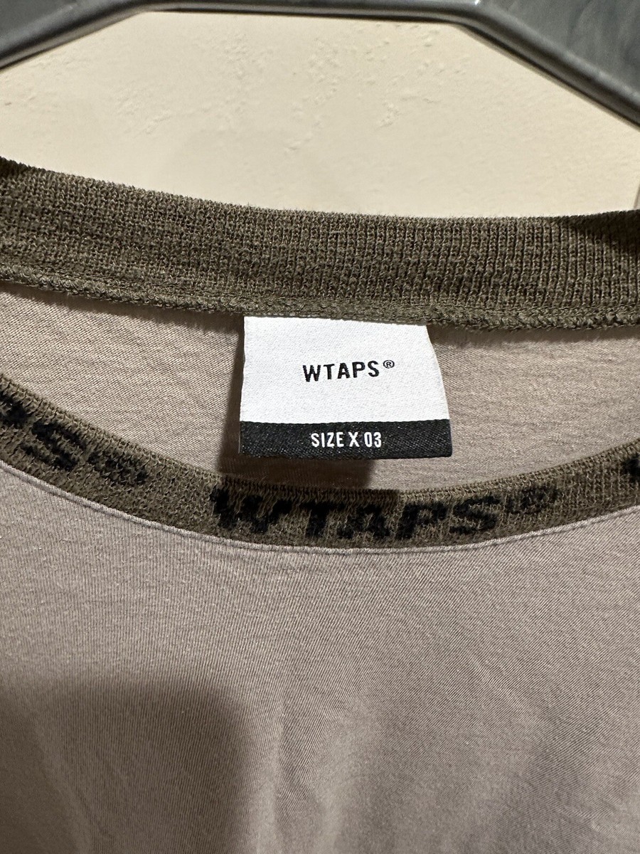 WTAPS EX40 Collection Design LS01 Tee Cotton Long Sleeve T