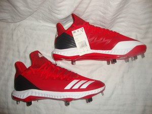 adidas men's icon bounce hybrid metal baseball cleats