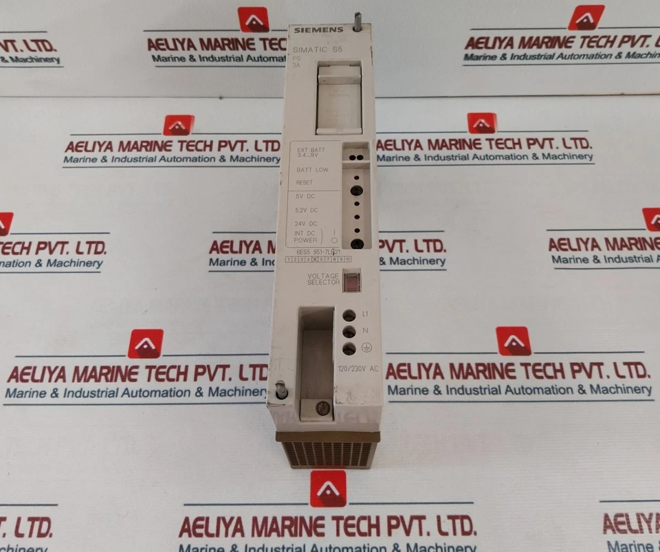 Siemens 6ES5 951-7LB21 Simatic S5 Power Supply PS 3A DC 5V/3a, DC 24V/0.2A - Image 4 of 4