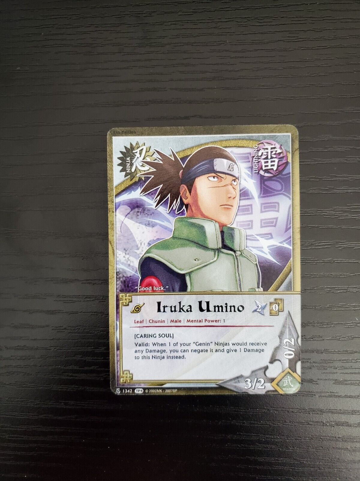 Naruto TCG - SR-087 - Iruka Umino