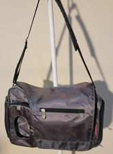 fisher price diaper bag with cooler and wipes dispenser lime and charcoal