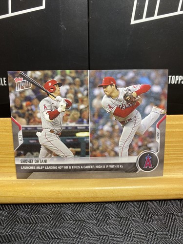 🛑👀 2021 TOPPS NOW SHOHEI OHTANI #677 🔥