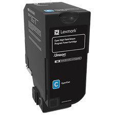 Lexmark Toner Cartridge - Cyan - 12000 Pages - Cs725
