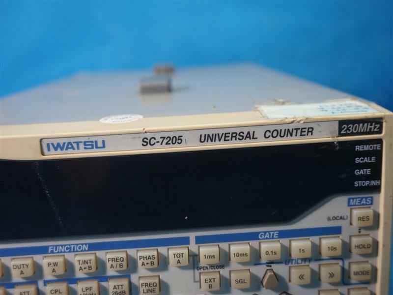 DW]USED IWATSU SC-7201 Universal Counter ユニバーサルカウンター