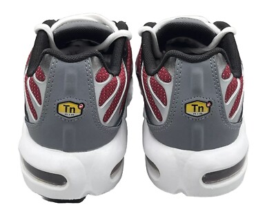 Nike Air Max Plus TN Turnschuhe GS CD0609 602 Schuhe TEAM ROT COOL GRAU Größe 4 UK