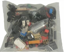 Push Button Rocker Slide Toggle and Slide Switch Grab Bag