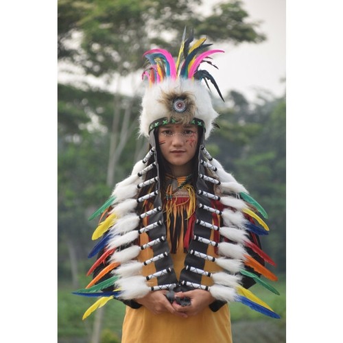 Native American Warbonnet Rainbow 