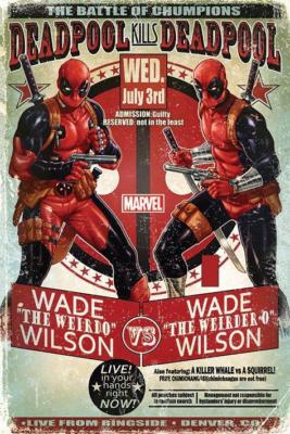 DEADPOOL FILMPOSTER WADE VS WADE KINOPLAKAT FILMPLAKAT MOVIE FILM POSTER